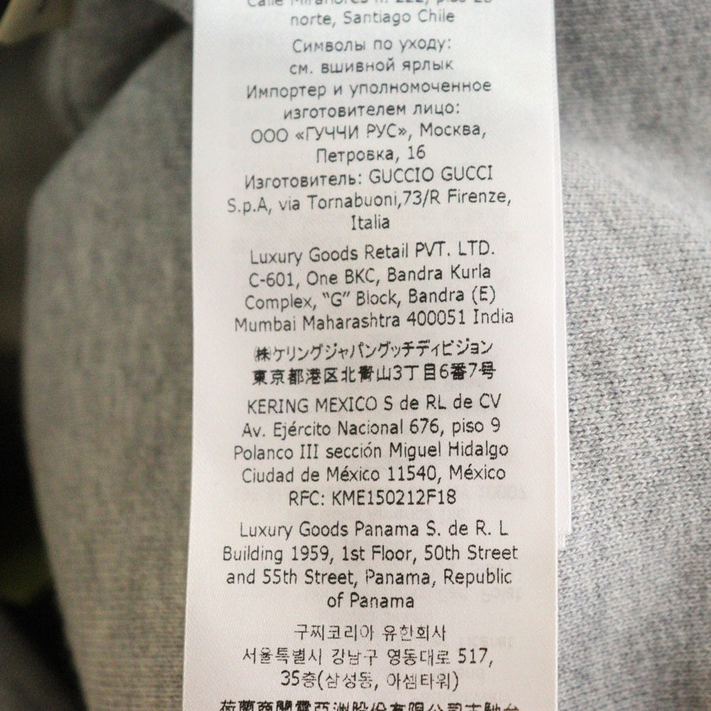 GUCCI(グッチ) 22SS Hollywood Babylon Denim Hoodie Vest ハリウッドバビロン デニムフーディ ベスト インディゴ/グレー 697042 XDB0U