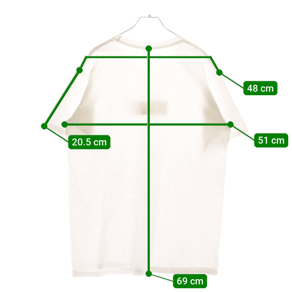 SUPREME(シュプリーム) 22SS ×Burberry Box Logo Tee ×バーバリー ボックスロゴクルーネック半袖Tシャツ ホワイト