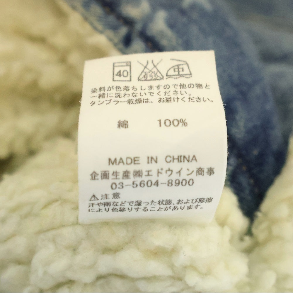 Wrangler(ラングラー) 【SAMPLE】 Boa Denim Jacket ボア デニムジャケット インディゴ