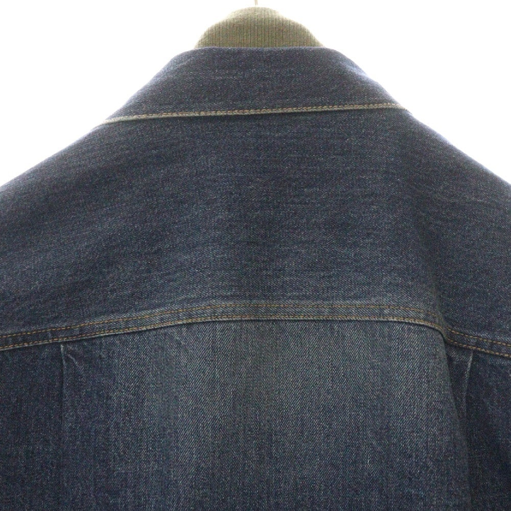 Sacai(サカイ) Denim Nylon Twill Jacket デニムドッキング ナイロンジャケット インディゴ/カーキ SCM-205