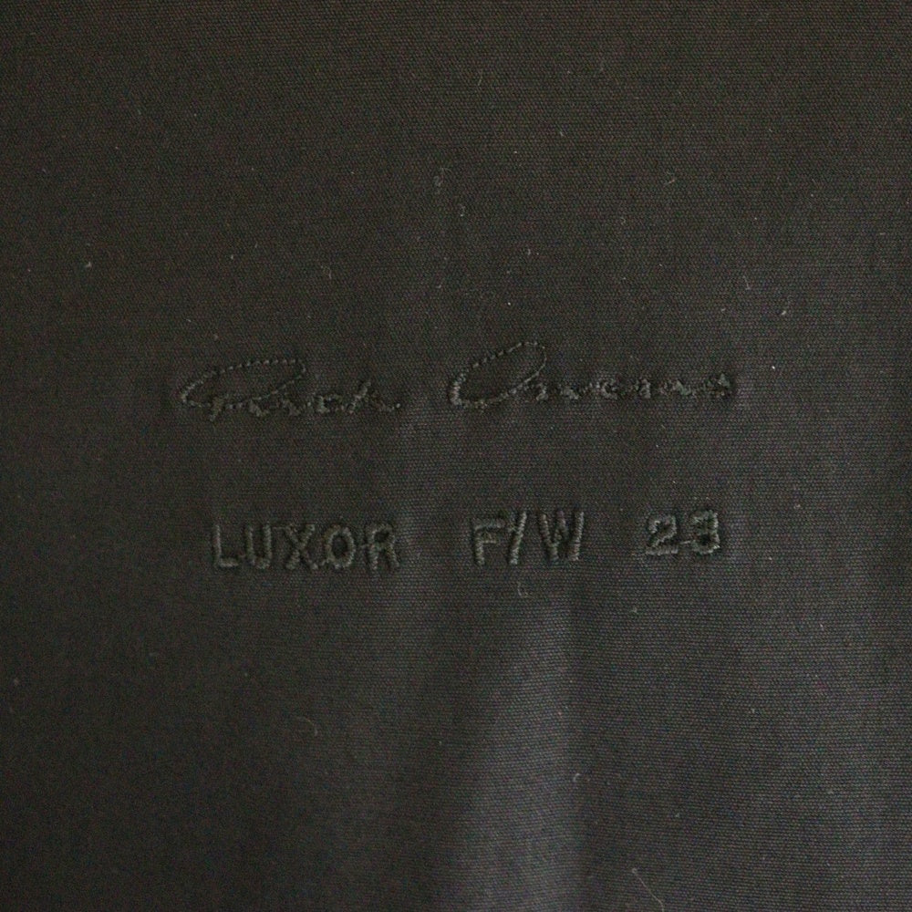 Rick Owens(リックオウエンス) 23AW Cashmere Jacket カシミア ジャケット ブラック RU02C7729-DD