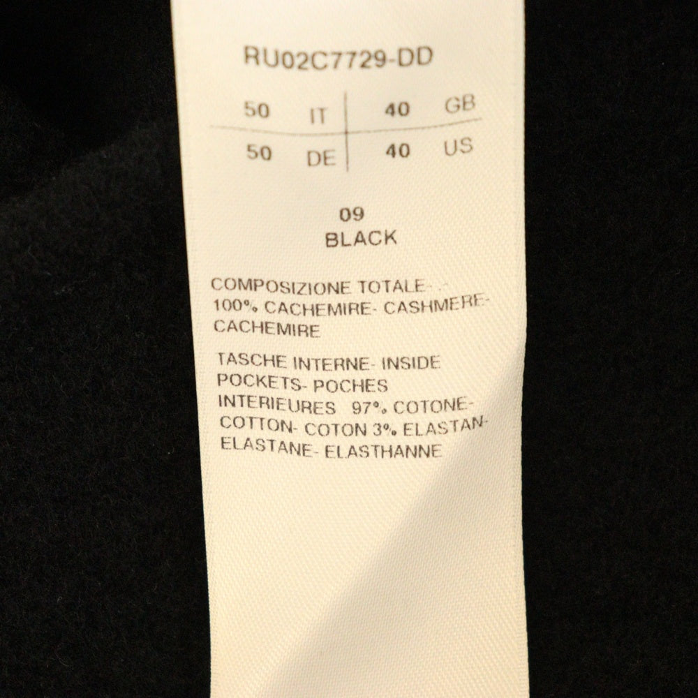 Rick Owens(リックオウエンス) 23AW Cashmere Jacket カシミア ジャケット ブラック RU02C7729-DD