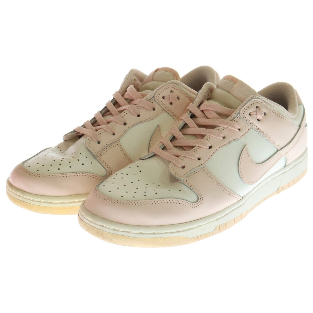 NIKE(ナイキ) WMNS DUNK LOW ウィメンズ ダンク ローカットスニーカー ホワイト/ピンク US10.5/27.5cm DD1503-102