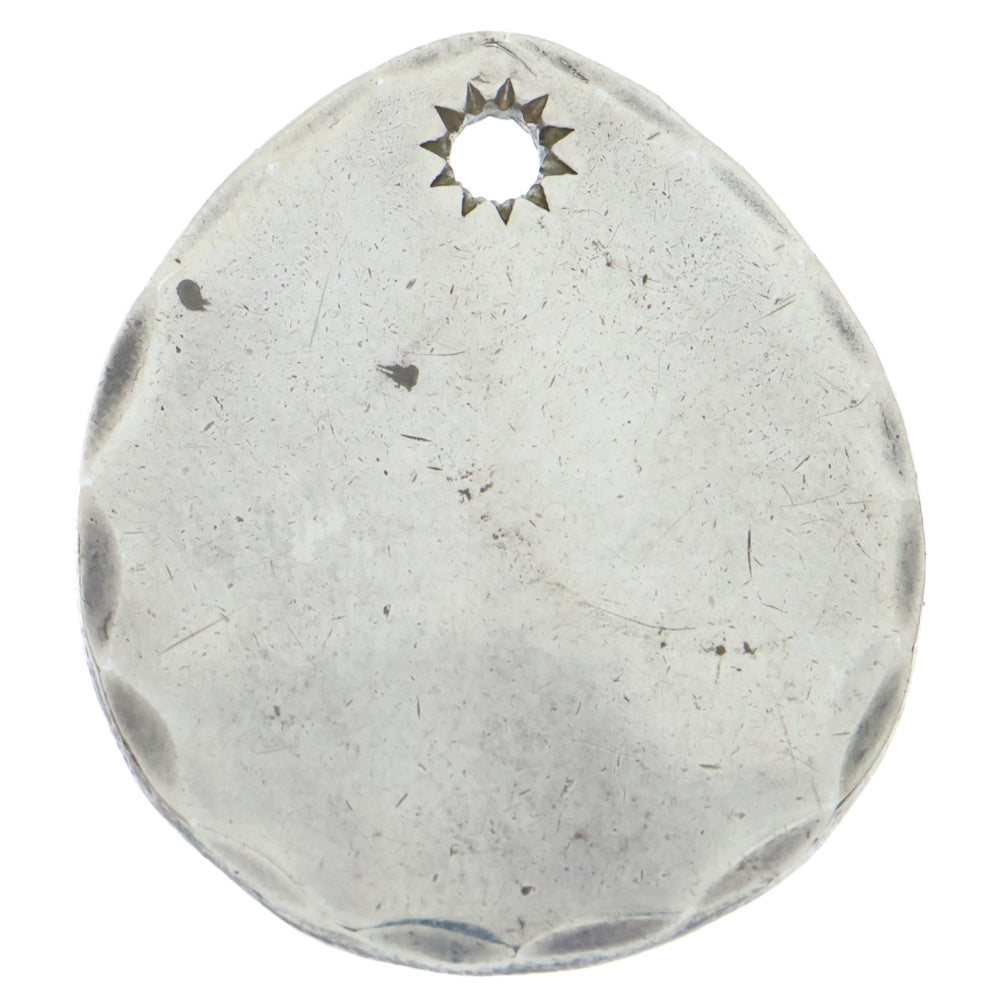 goro's(ゴローズ) たたきメタル中 ペンダントトップ シルバー/ゴールド