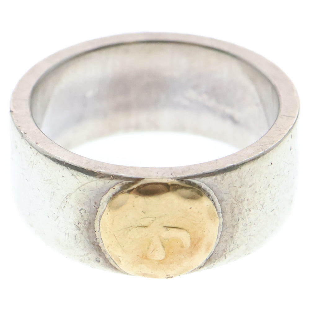 goro's(ゴローズ) 平打ちリング シルバー/ゴールド