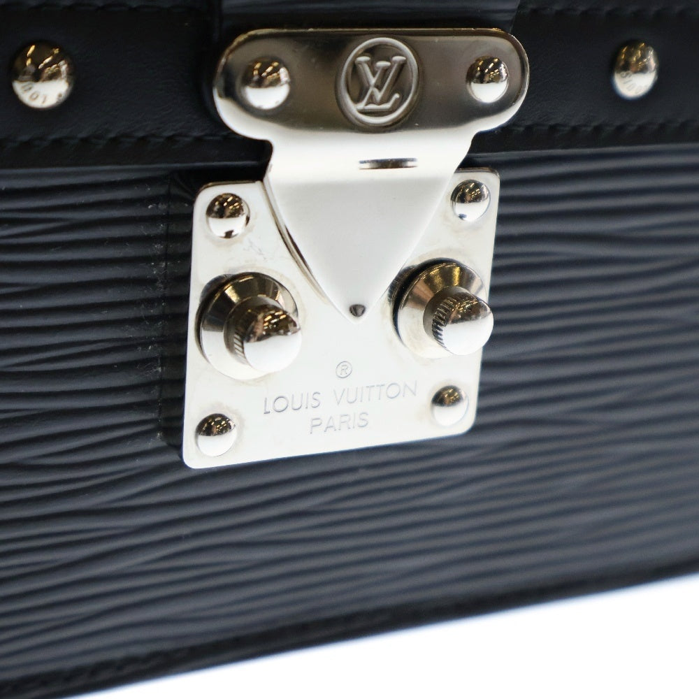 LOUIS VUITTON(ルイヴィトン) ポルトフォイユ トランク ショルダーバッグ エピレザー ノワール ブラック シルバー金具 ポシェット ブラック M67507