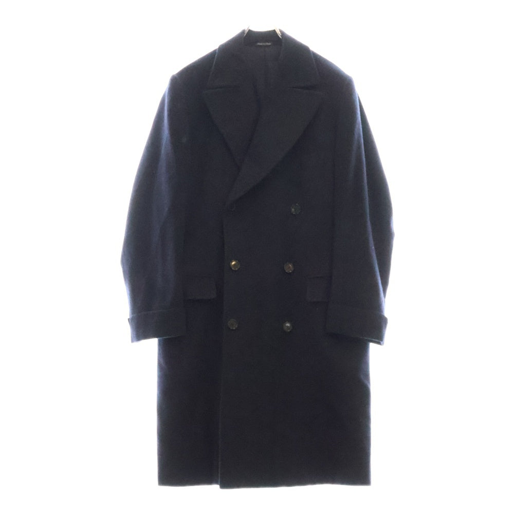 Loro Piana(ロロピアーナ) カシミア ロングコート Pコート ネイビー