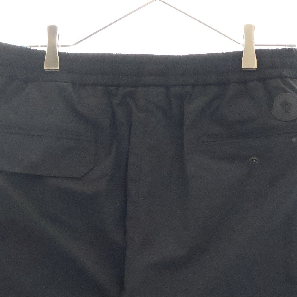 MONCLER(モンクレール) 24AW PANTALONE SPORTIVO スポルティーボ ナイロン トラック ロングパンツ ブラック J20912A00025 549MF