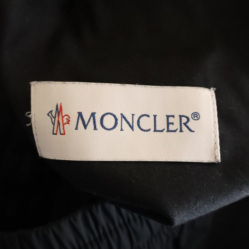 MONCLER(モンクレール) 24AW PANTALONE SPORTIVO スポルティーボ ナイロン トラック ロングパンツ ブラック J20912A00025 549MF