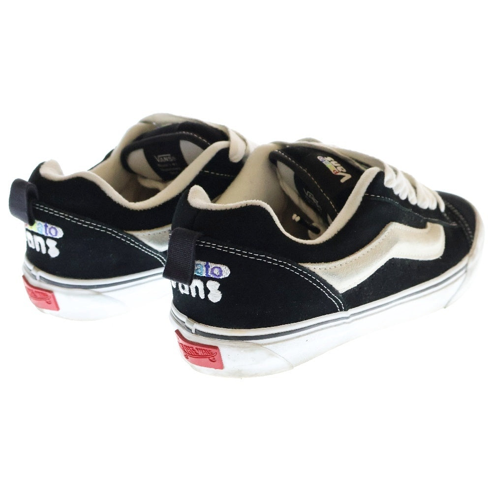 VANS(ヴァンズ) ×Imran Potato Knu-Skool Vr3 イムランポタト ローカットスニーカーシューズ ブラック US10/28cm VN0A7Q5JB3P