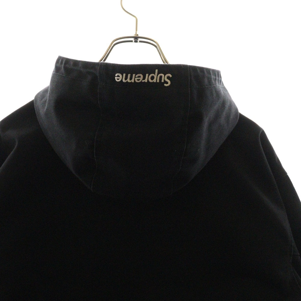 SUPREME(シュプリーム) 22AW ×NIKE ACG Denim Pullover ナイキエーシージー デニムプルオーバー アノラックジャケット ブラック