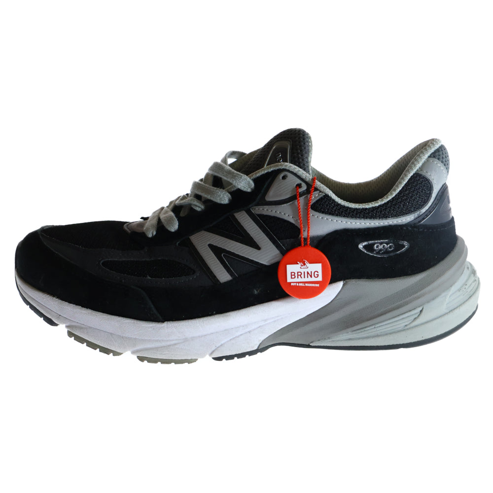 New Balance(ニューバランス) M990BK6 990 V6 スウェード ローカットスニーカー ブラック/グレー US8.5/26.5cm