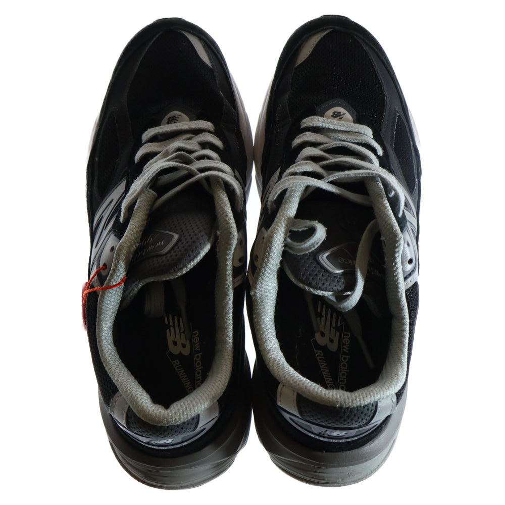 New Balance(ニューバランス) M990BK6 990 V6 スウェード ローカットスニーカー ブラック/グレー US8.5/26.5cm