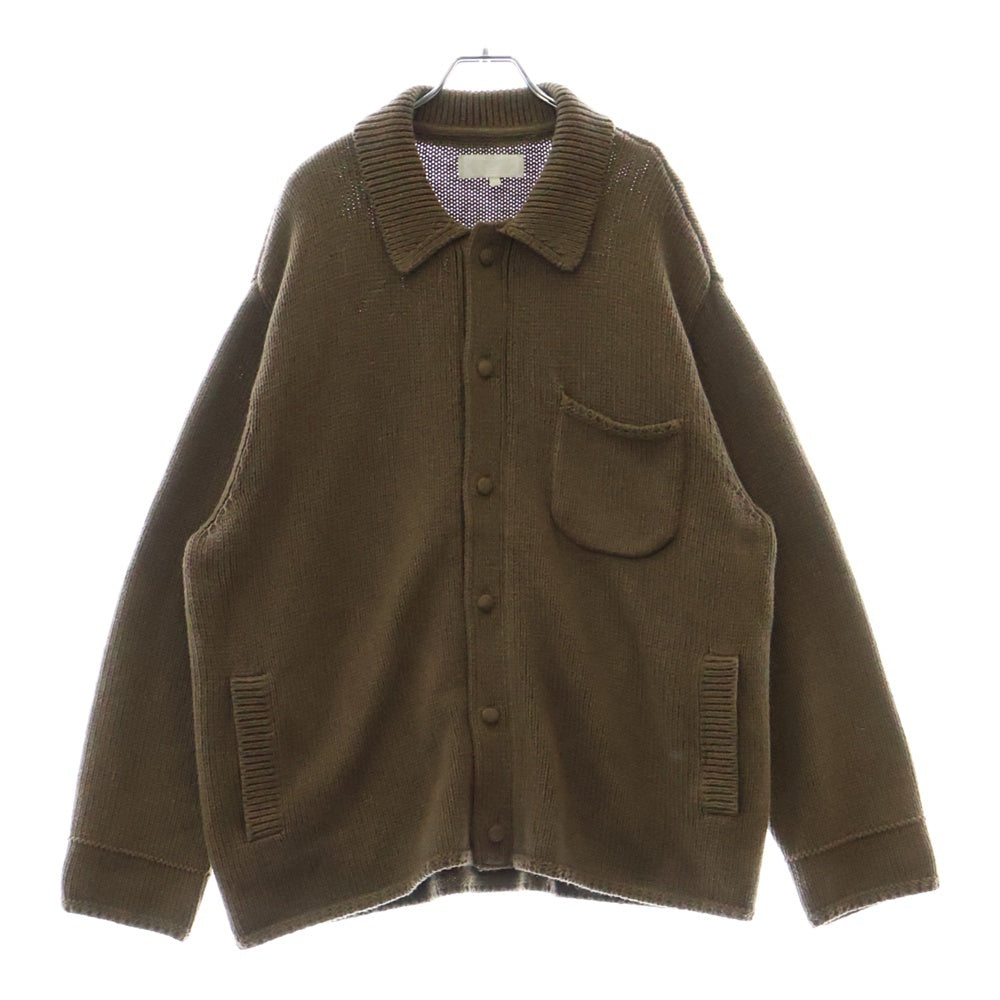 KITH(キス) Chunky Knit Ginza Cardigan チャンキーニット カーディガンジャケット ブラウン