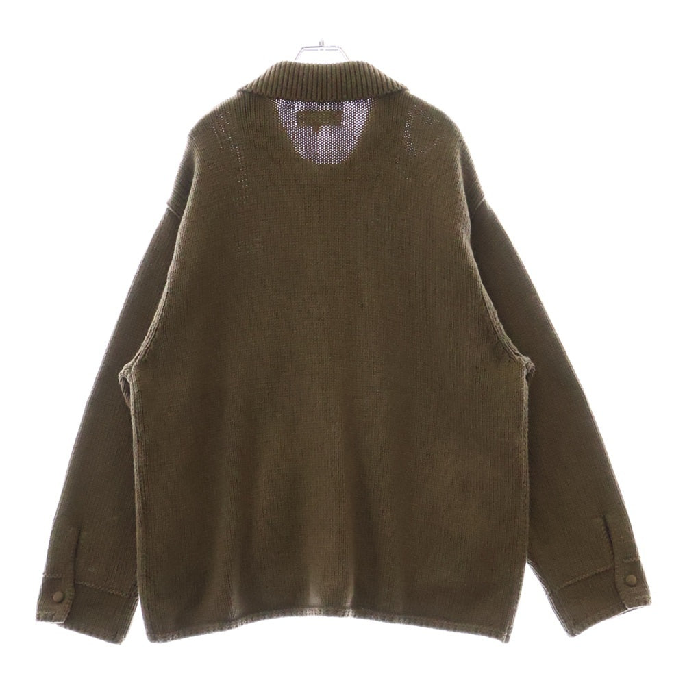 KITH(キス) Chunky Knit Ginza Cardigan チャンキーニット カーディガンジャケット ブラウン