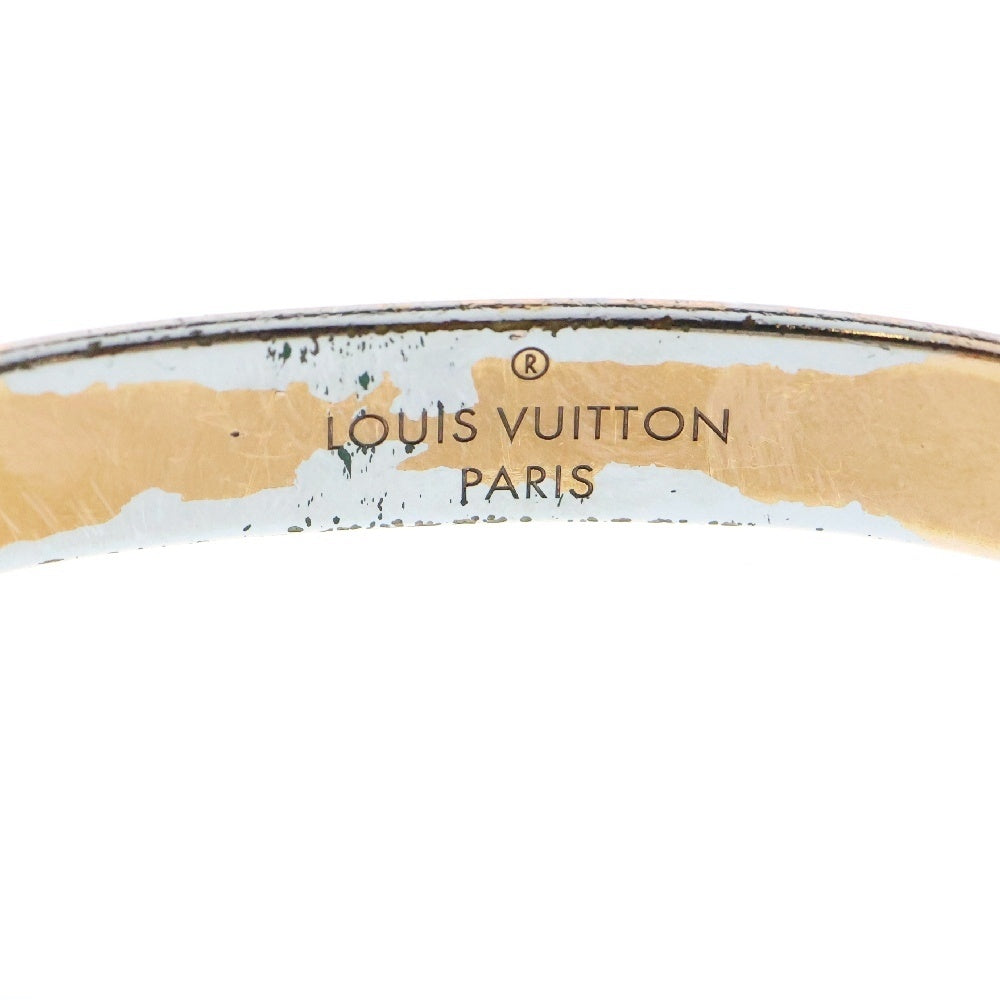LOUIS VUITTON(ルイヴィトン) モノグラム カフナノグラム ブレスレット バングル ゴールド M00253 LE0139