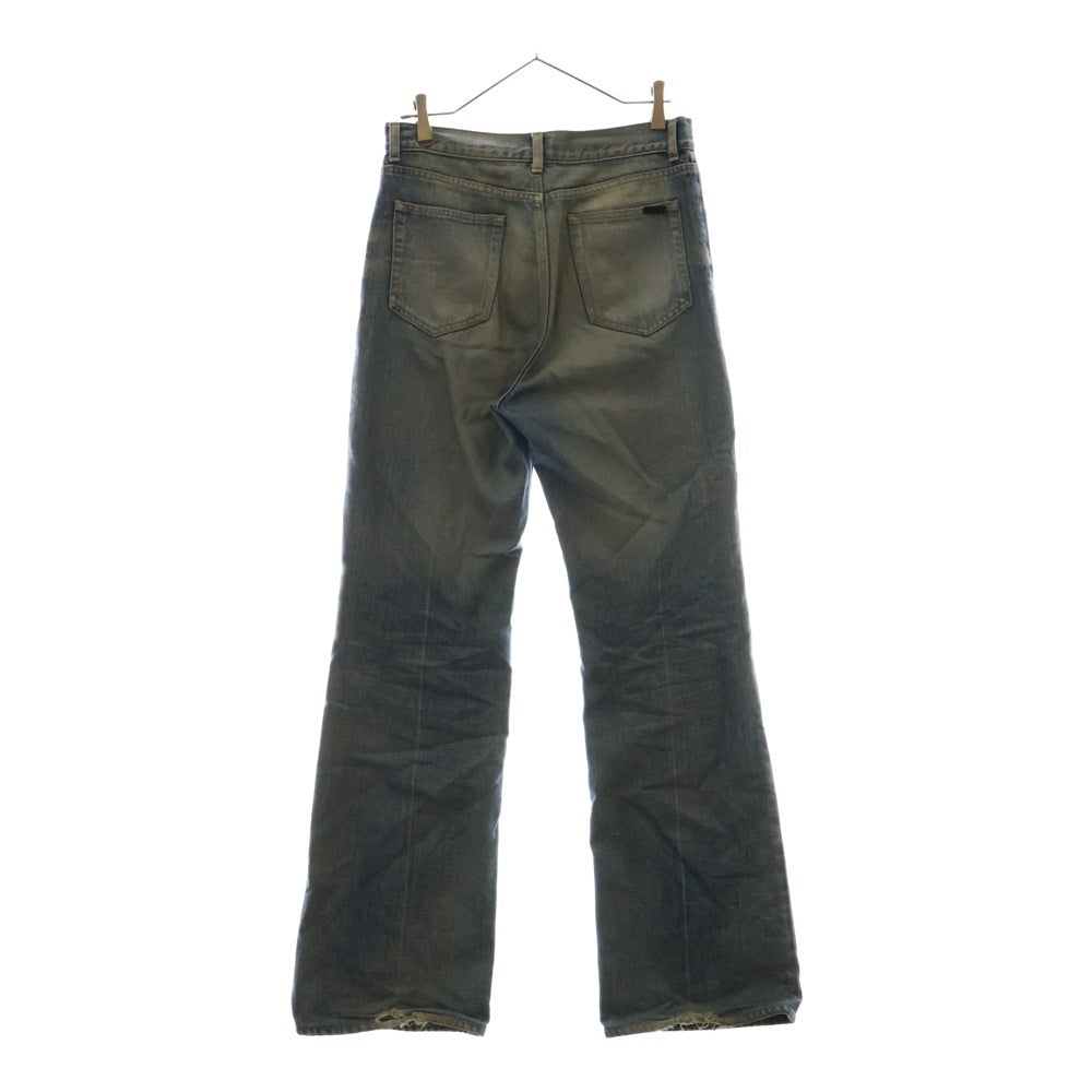 SAINT LAURENT PARIS(サンローランパリ) 23SS 70S Flared Jeans フレア デニムパンツ インディゴ 730605 YI863
