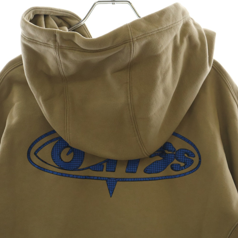 NIKE(ナイキ) ×OFF-WHITE AS M NRG FLC HOODIE オフホワイト ロゴ刺繍 スウェット プルオーバー パーカー ベージュ DN1760-247