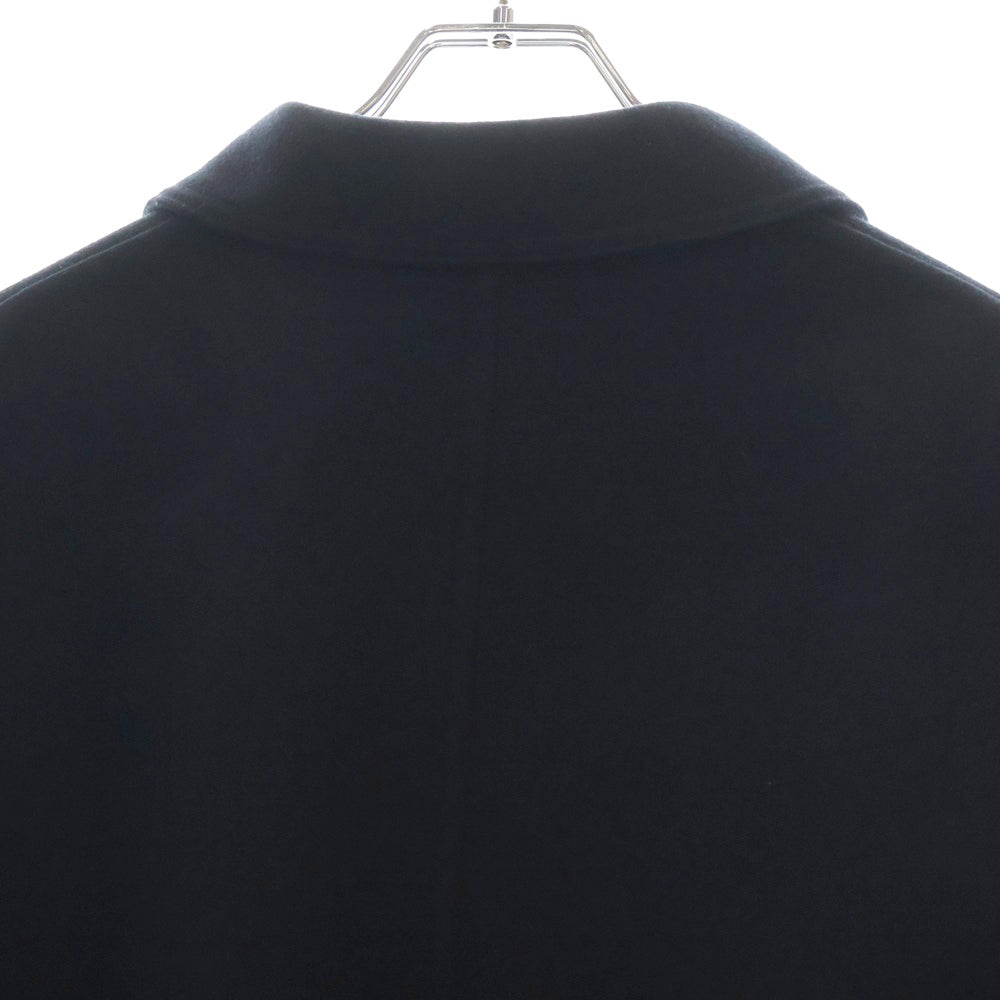 AURALEE(オーラリー) 20AW SUPER FINE MELTON SOUTIEN COLLAR COAT スーパーファイン メルトン ロングコート ブラック A20AC01WM