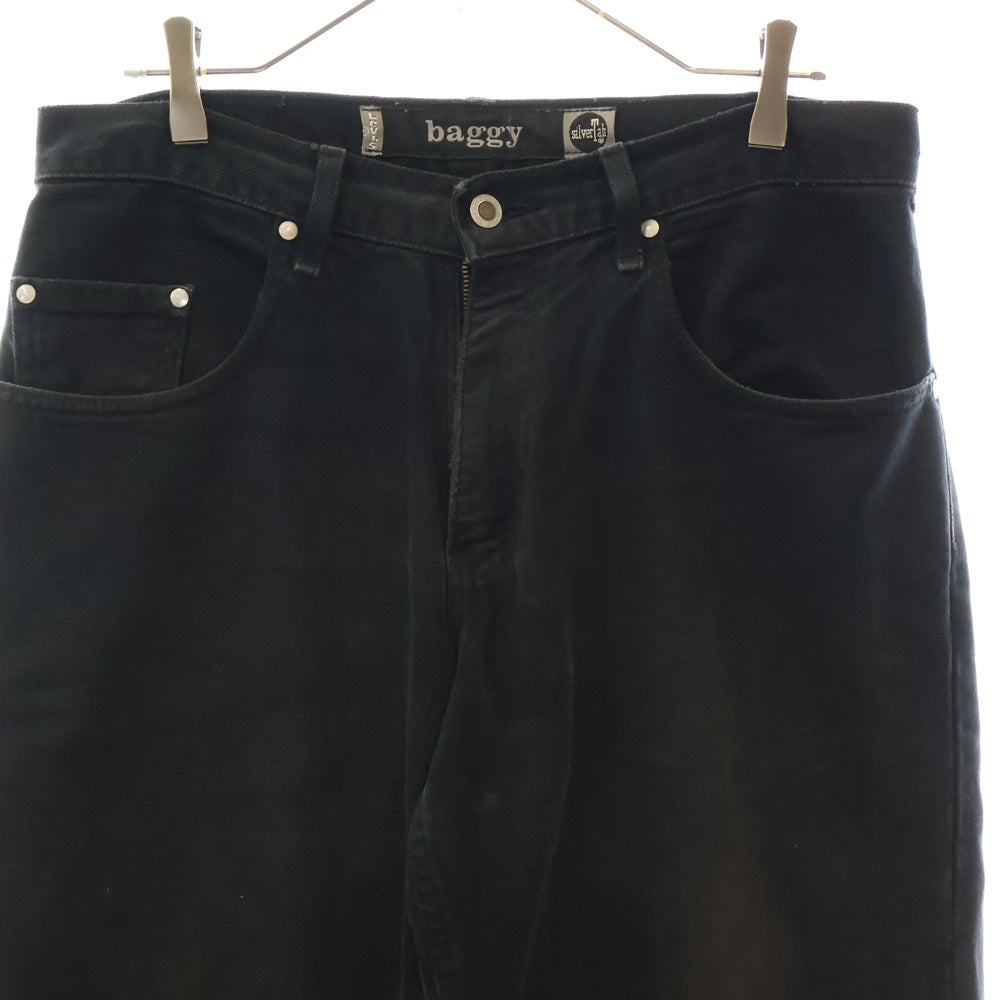 Levi's(リーバイス) Silver Tab Baggy Pants シルバー タブ バギーデニムパンツ ブラック
