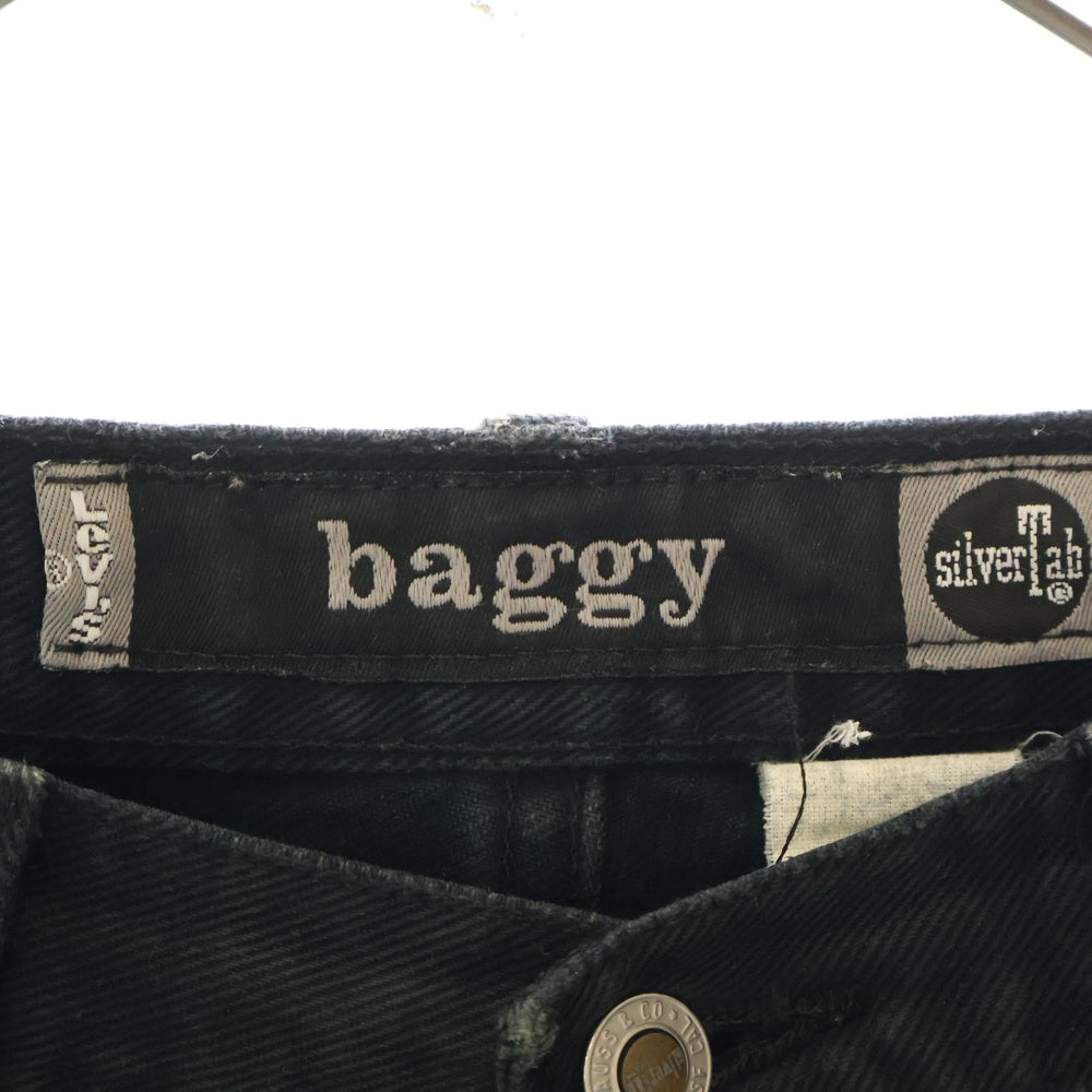 Levi's(リーバイス) Silver Tab Baggy Pants シルバー タブ バギーデニムパンツ ブラック
