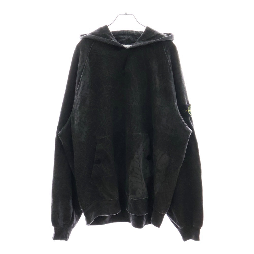 SUPREME(シュプリーム) 23AW ×STONEISLAND Hooded Sweatshirt ストーンアイランド スパイダー スウェットプルオーバーパーカー グレー 7925601S7