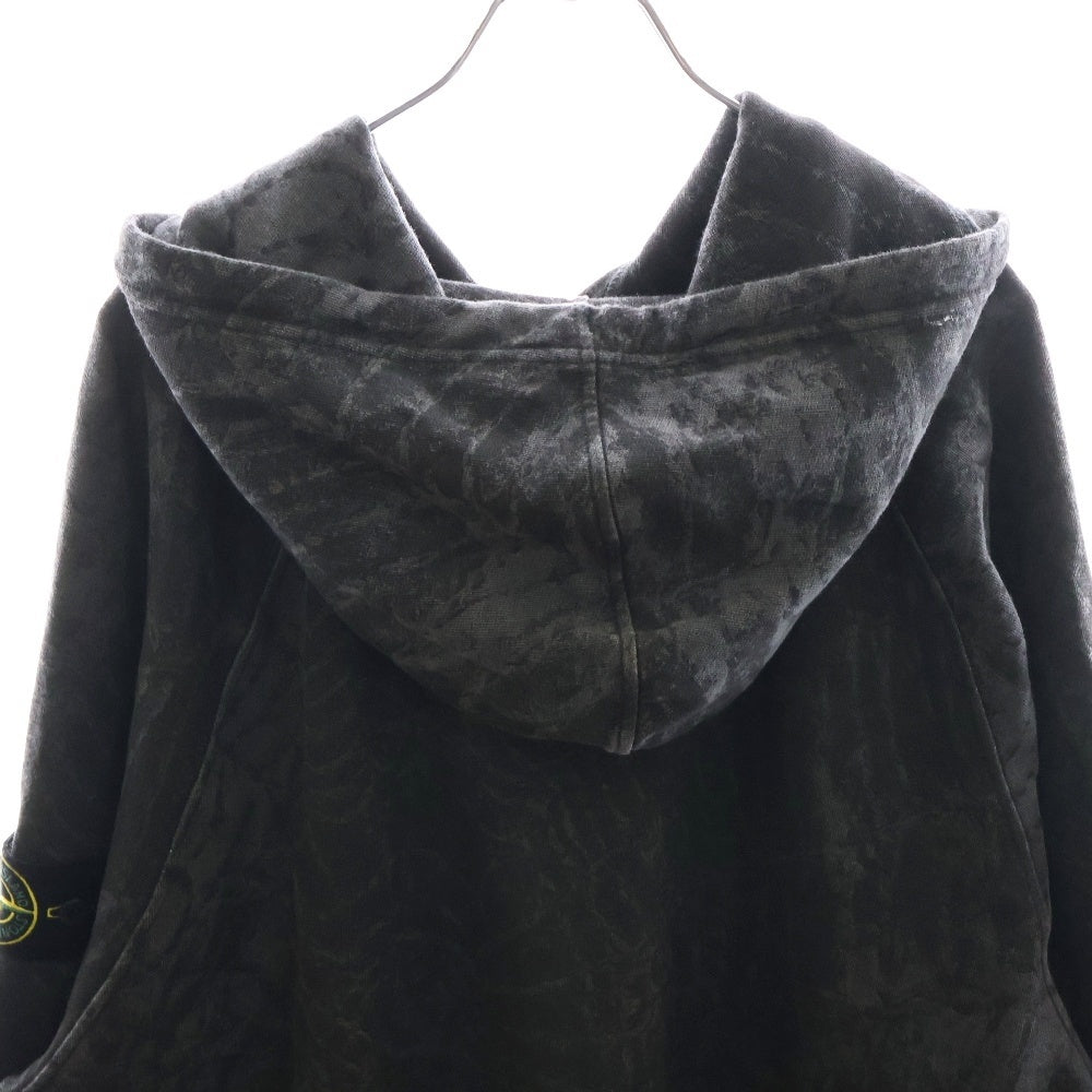 SUPREME(シュプリーム) 23AW ×STONEISLAND Hooded Sweatshirt ストーンアイランド スパイダー スウェットプルオーバーパーカー グレー 7925601S7