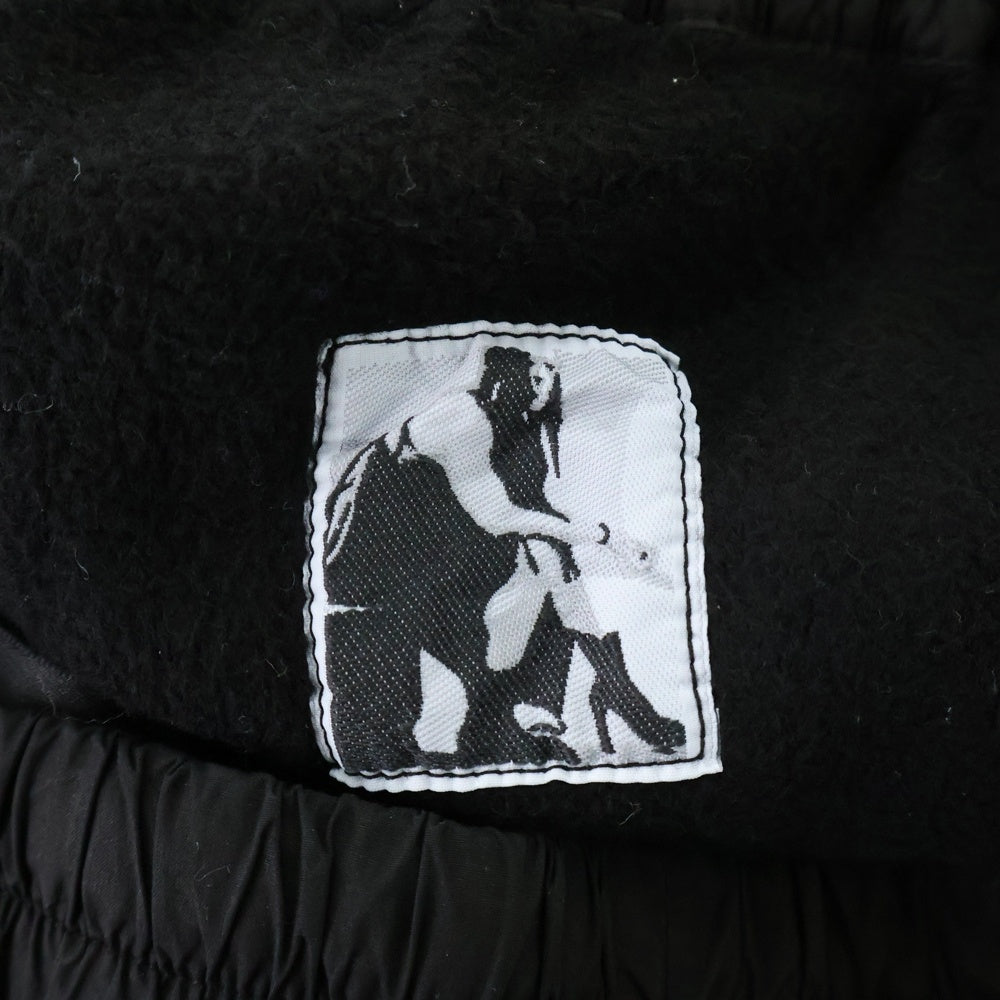 DRKSHDW(ダークシャドウ) CREATCH CARGO DRAWSTRING クリーチカーゴ ワイド ドローストリング パンツ ブラック DU02C5394-F