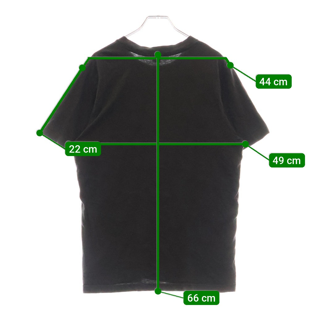 Y-3(ワイスリー) ロゴプリント クルーネック半袖Tシャツ ブラック B28223