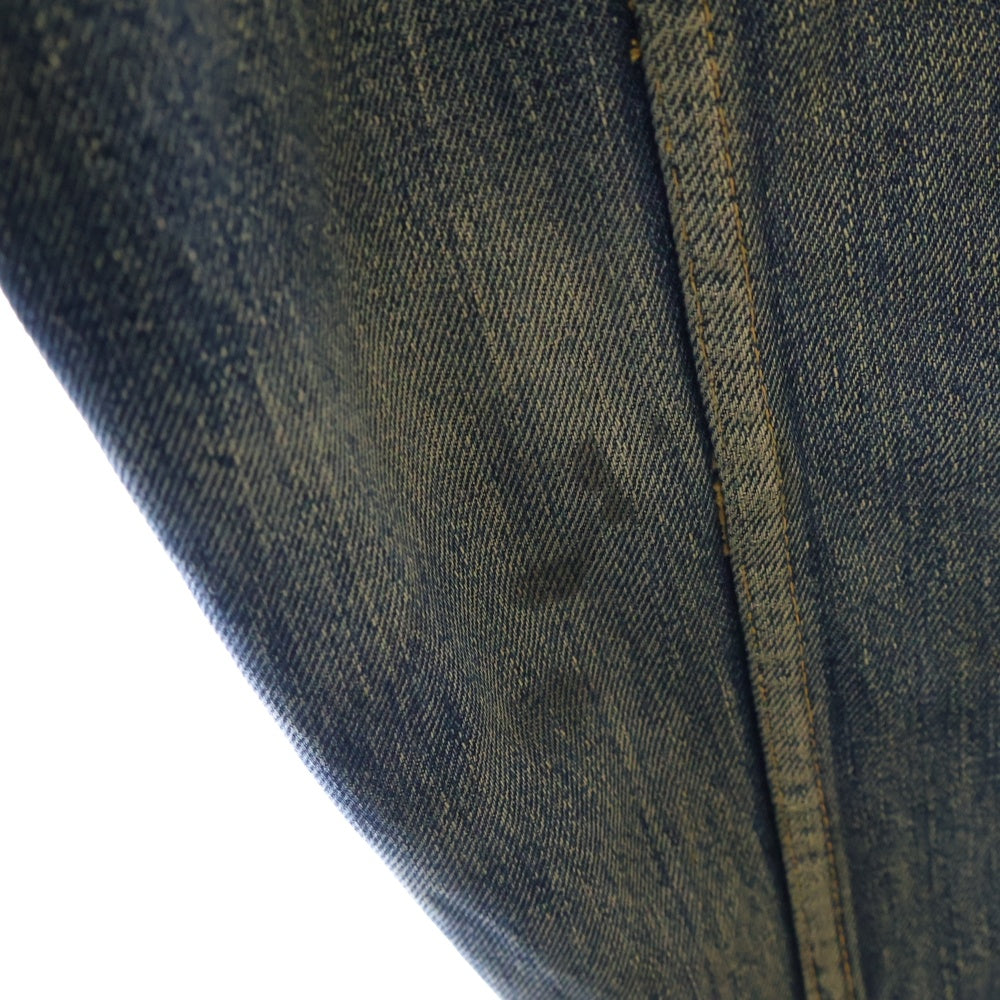 Levi's(リーバイス) 50s VINTAGE 507XX ヴィンテージ 2nd BIGE 両面タブ 均等V ボタン裏刻印なし デニムジャケット インディゴ