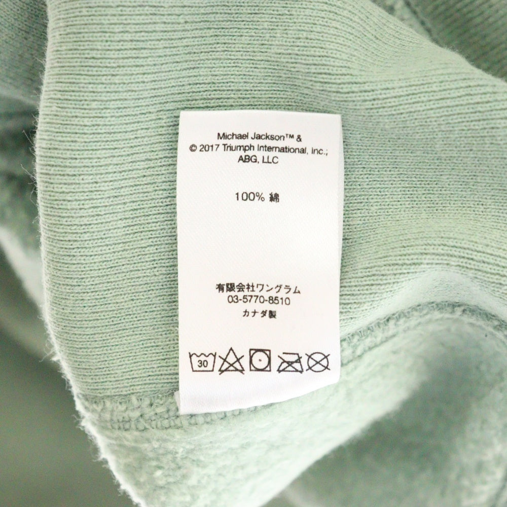 SUPREME(シュプリーム) 17SS Michael Jackson Hooded Sweatshirt マイケルジャクソン フーデッド スウェット シャツ プルオーバー パーカー グリーン