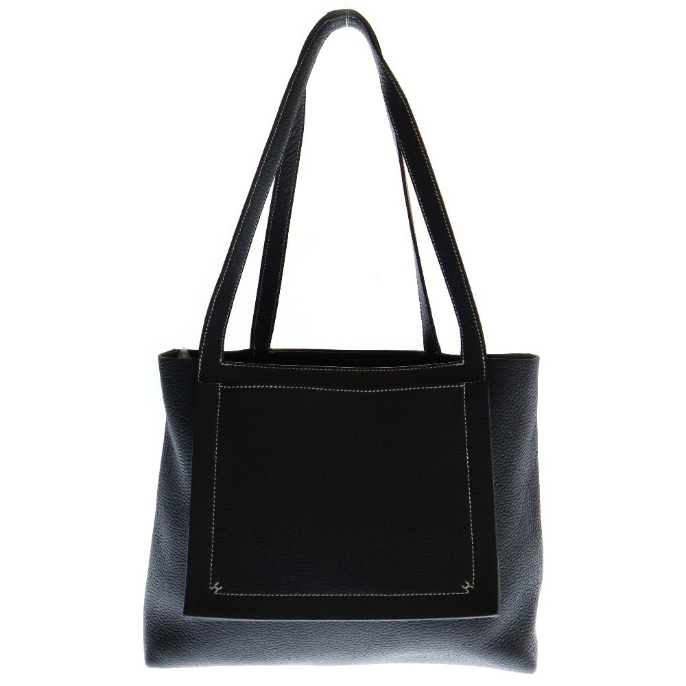 HERMES(エルメス) カバセリエ31 トリヨンクレマンス レザー トートバッグ ブラック B刻印