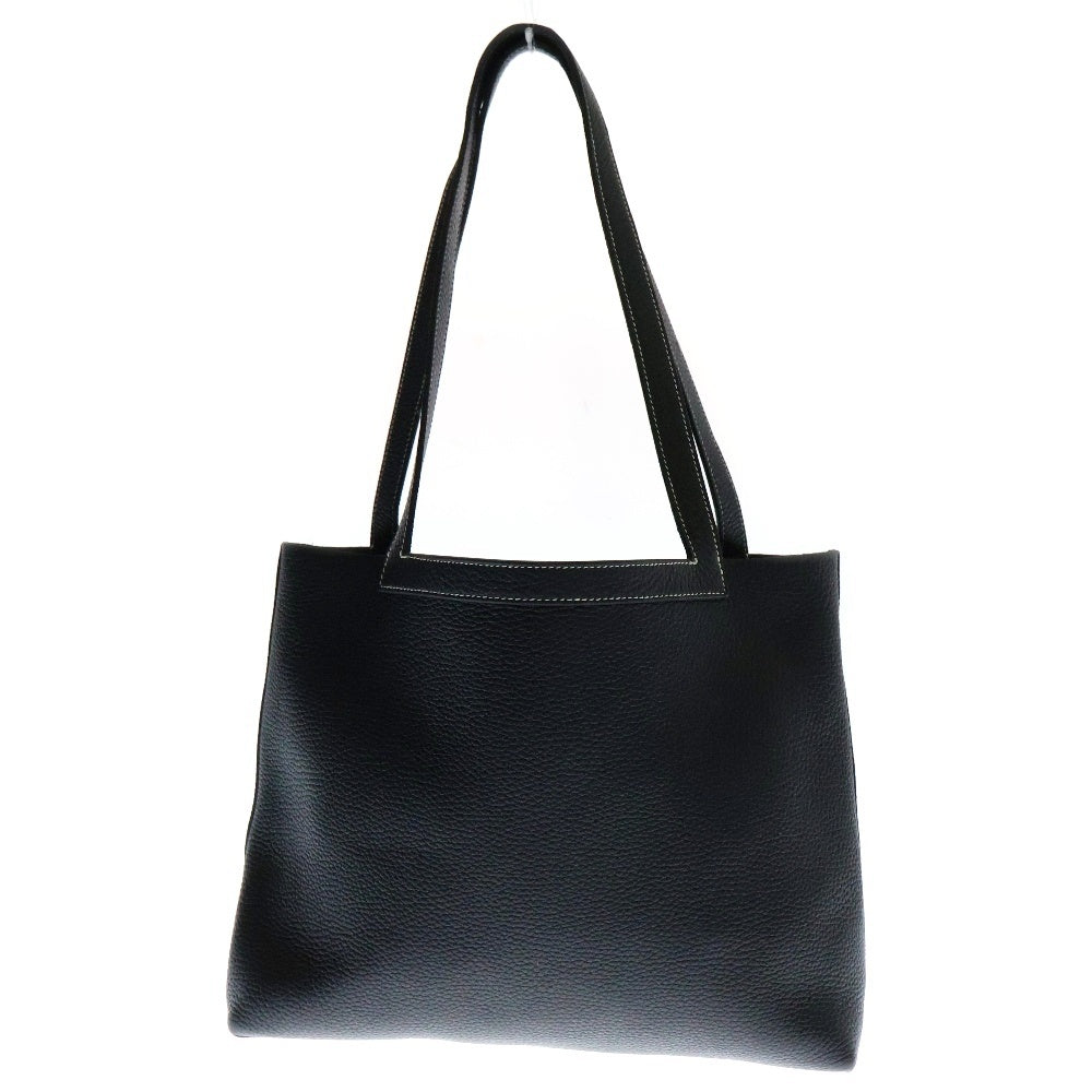 HERMES(エルメス) カバセリエ31 トリヨンクレマンス レザー トートバッグ ブラック B刻印