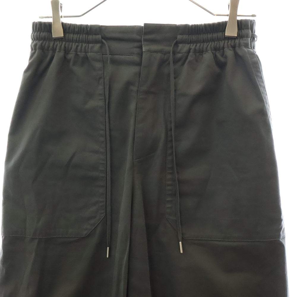 HERMES(エルメス) ドローストリング ファティーグ ロングパンツ チャコールグレー