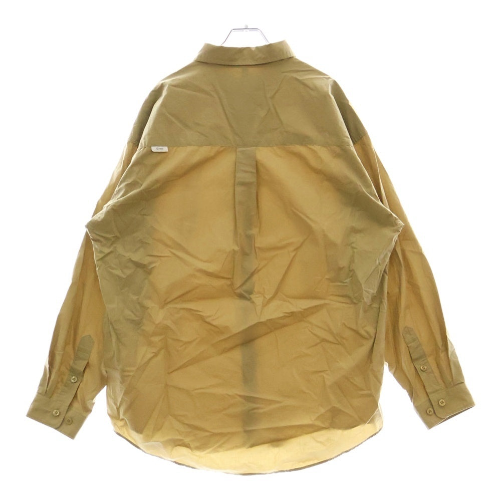 WTAPS(ダブルタップス) 22SS×UNDERCOVER JT/LS/COTTON.BROADCLOTH アンダーカバー 長袖シャツ ベージュ 221ZUUCD-SHM01S