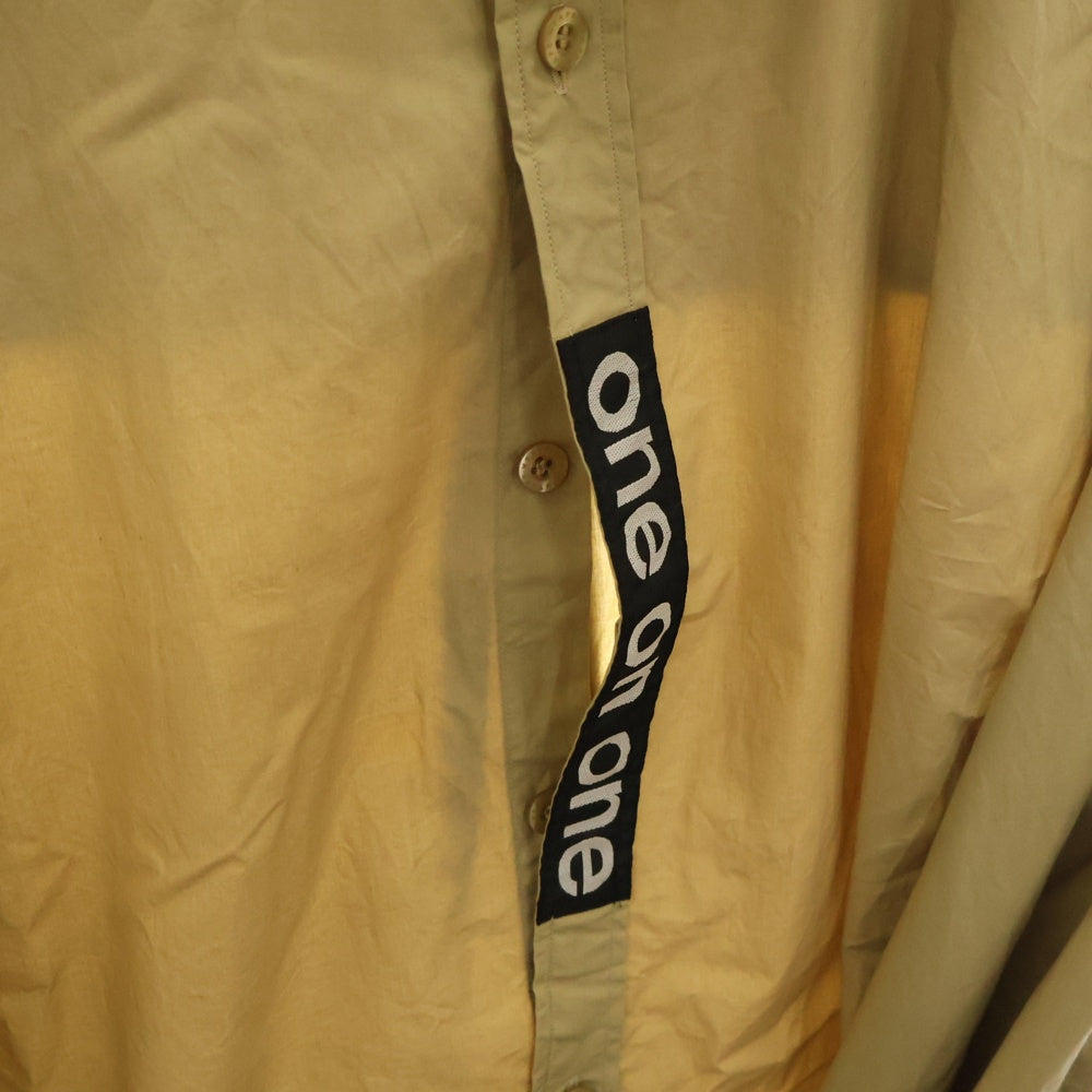 WTAPS(ダブルタップス) 22SS×UNDERCOVER JT/LS/COTTON.BROADCLOTH アンダーカバー 長袖シャツ ベージュ 221ZUUCD-SHM01S