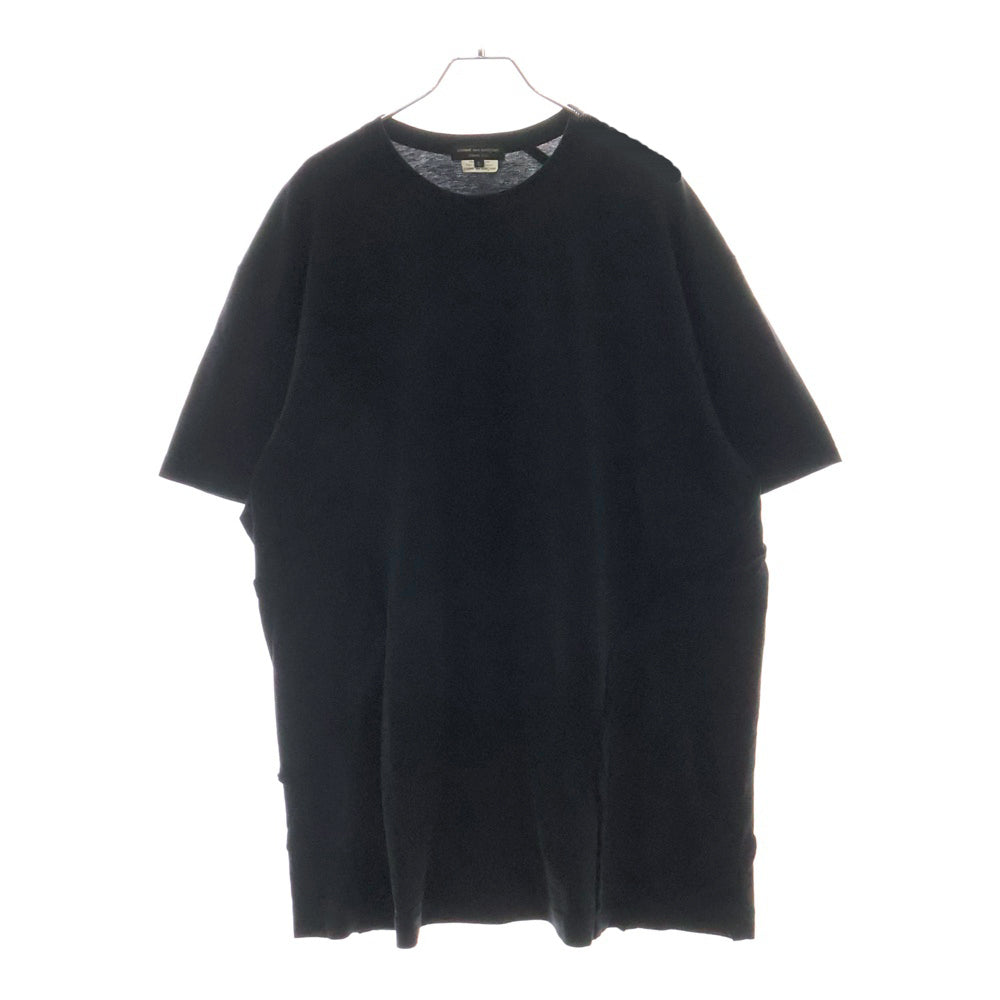 COMME des GARCONS HOMME PLUS(コムデギャルソンオムプリュス) 23SS 再構築 立体 半袖Tシャツ ブラック PK-T028