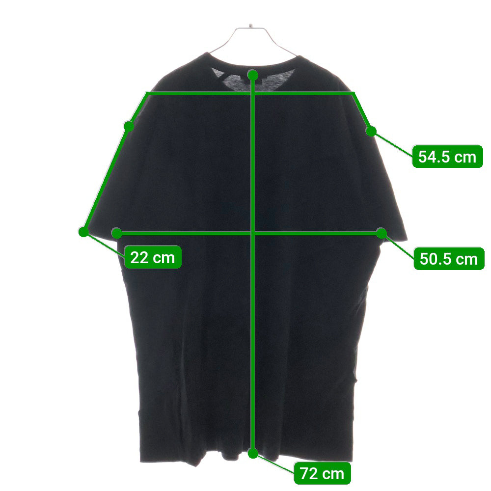 COMME des GARCONS HOMME PLUS(コムデギャルソンオムプリュス) 23SS 再構築 立体 半袖Tシャツ ブラック PK-T028