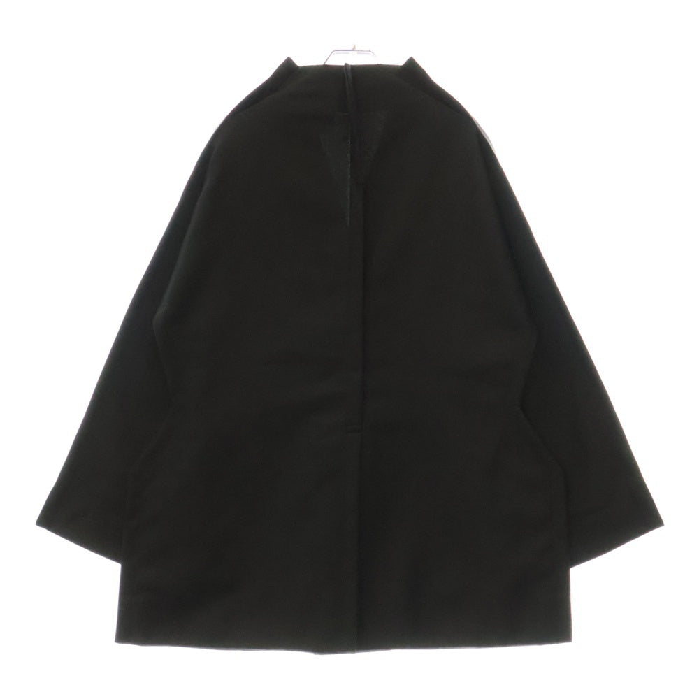 COMME des GARCONS(コムデギャルソン) ピークドラペル フロントフック 変形パターン ジャケット ブラック GI-J018