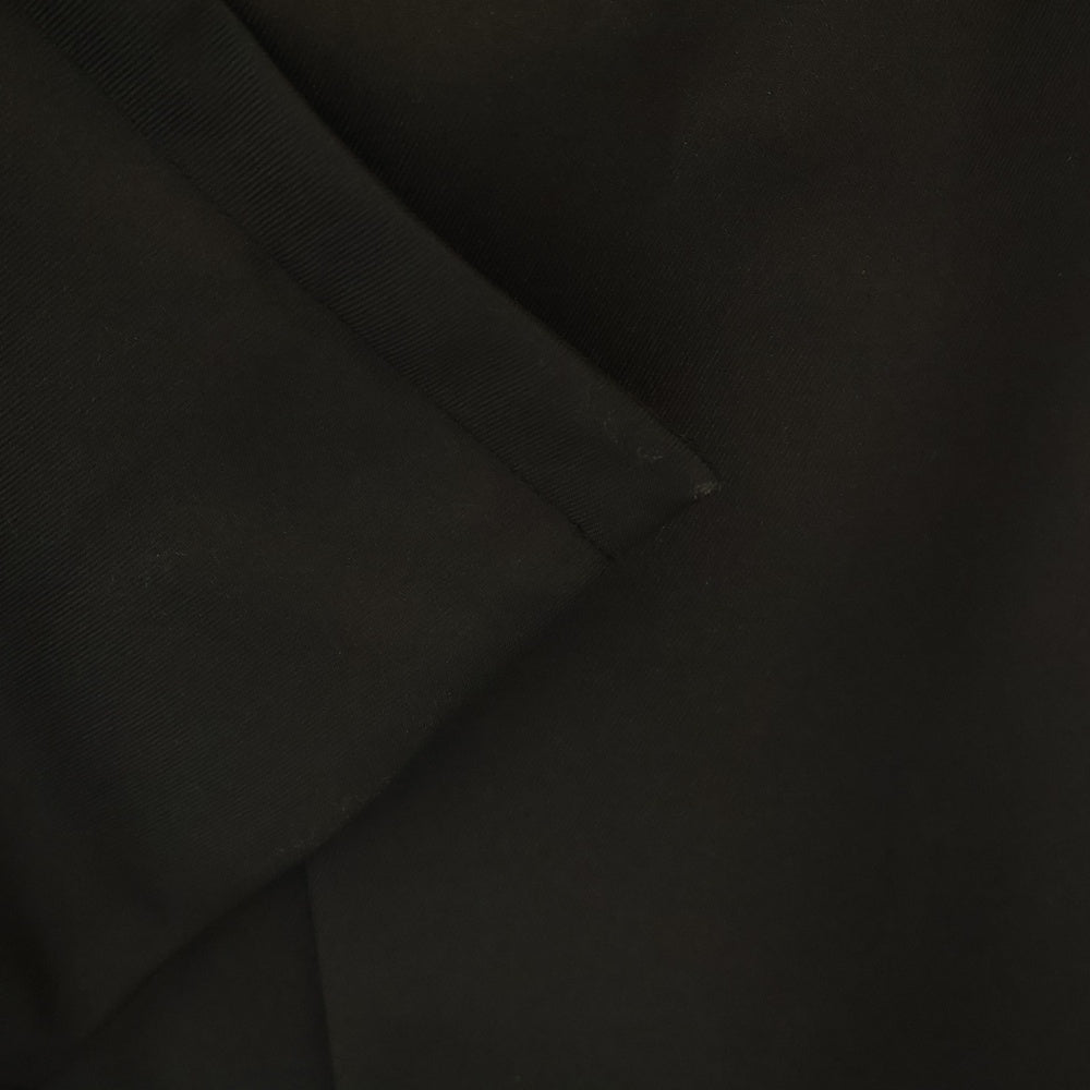 COMME des GARCONS(コムデギャルソン) ピークドラペル フロントフック 変形パターン ジャケット ブラック GI-J018