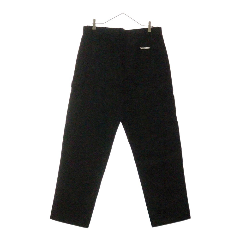 CHROME HEARTS(クロムハーツ) CARPENTER CNVS BLK カーペンターキャンバスダブルニーロングパンツ ブラック
