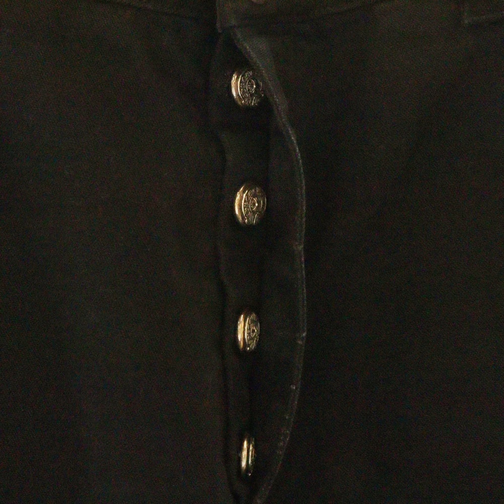 CHROME HEARTS(クロムハーツ) CARPENTER CNVS BLK カーペンターキャンバスダブルニーロングパンツ ブラック
