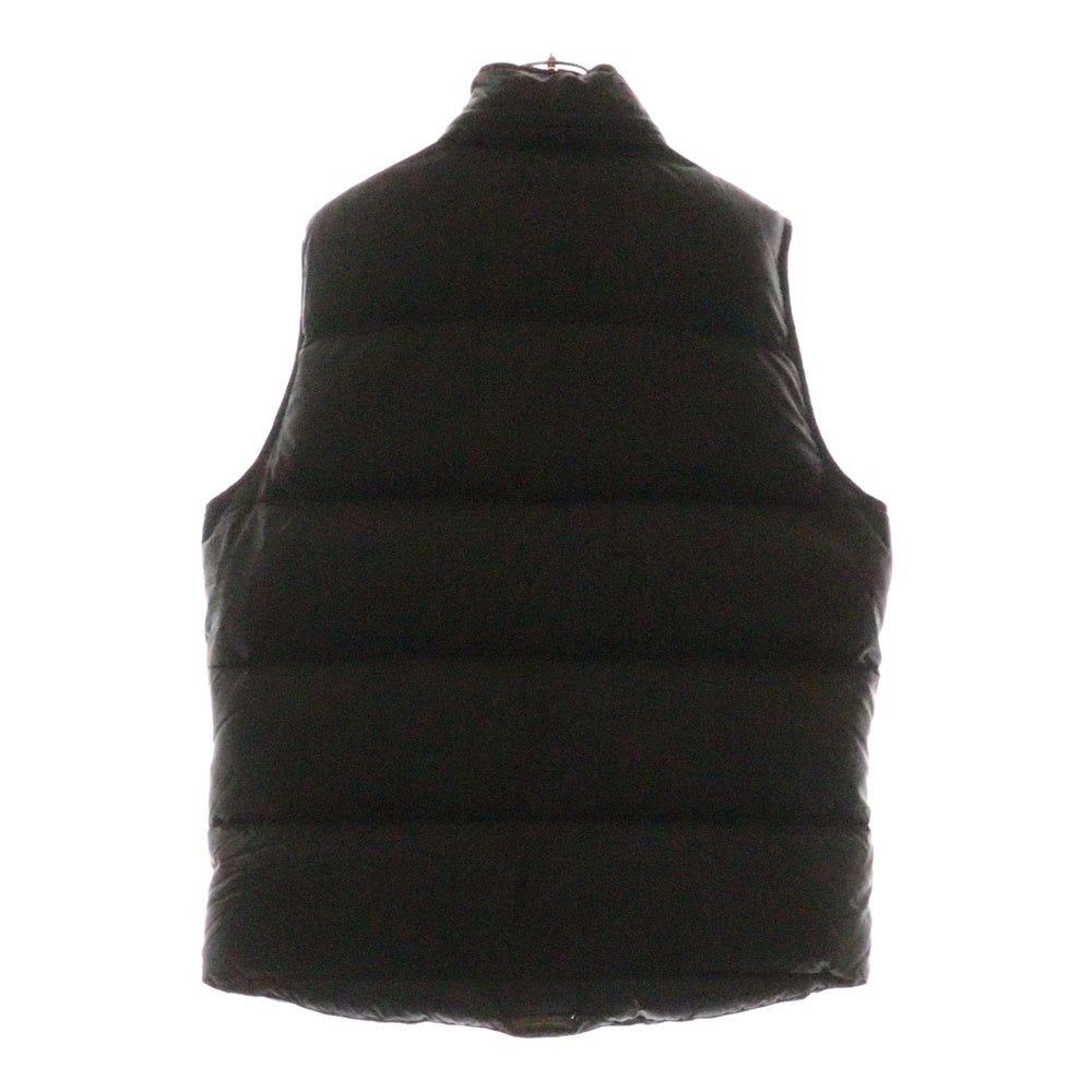 CHROME HEARTS(クロムハーツ) STIFF VEST スティッフ CHプラス総柄クロスボールボタンナイロンダウンベスト ブラック