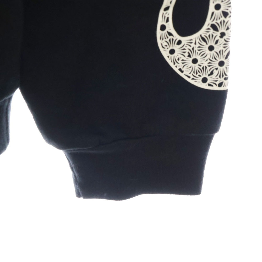 CHROME HEARTS(クロムハーツ) Arm Flame Pullover Hoodie アームフレイム スウェットプルオーバーパーカー ブラック