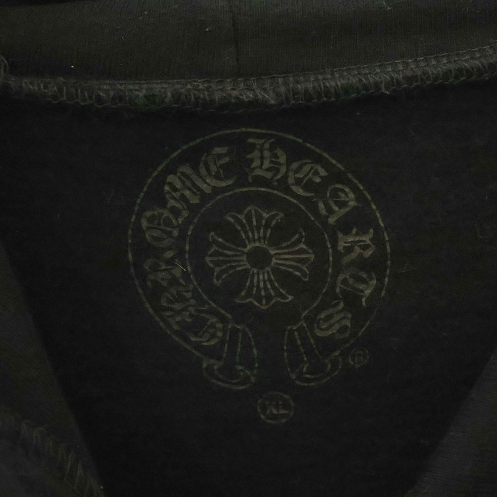 CHROME HEARTS(クロムハーツ) Arm Flame Pullover Hoodie アームフレイム スウェットプルオーバーパーカー ブラック