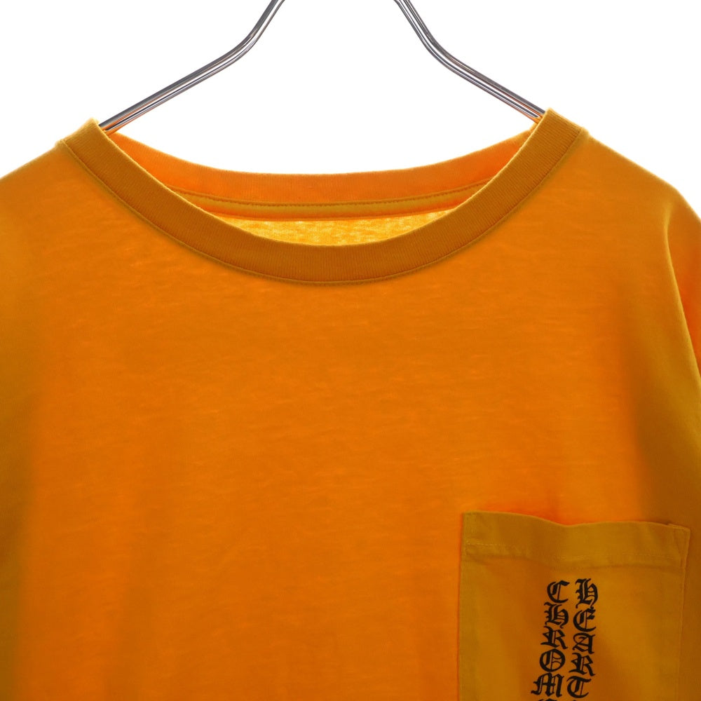 CHROME HEARTS(クロムハーツ) Mustard Arm Logo L/S Tee マスタードアームロゴ ロングスリーブクルーネック長袖Tシャツカットソー ロンT マスタード