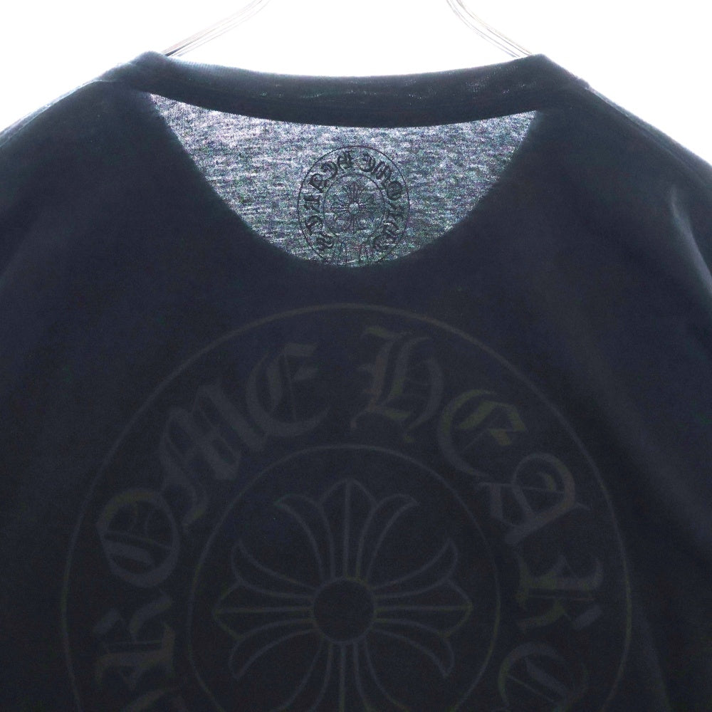 CHROME HEARTS(クロムハーツ) Arm Gradation Logo L/S Tee アームグラデーションロゴ 長袖Tシャツ ブラック
