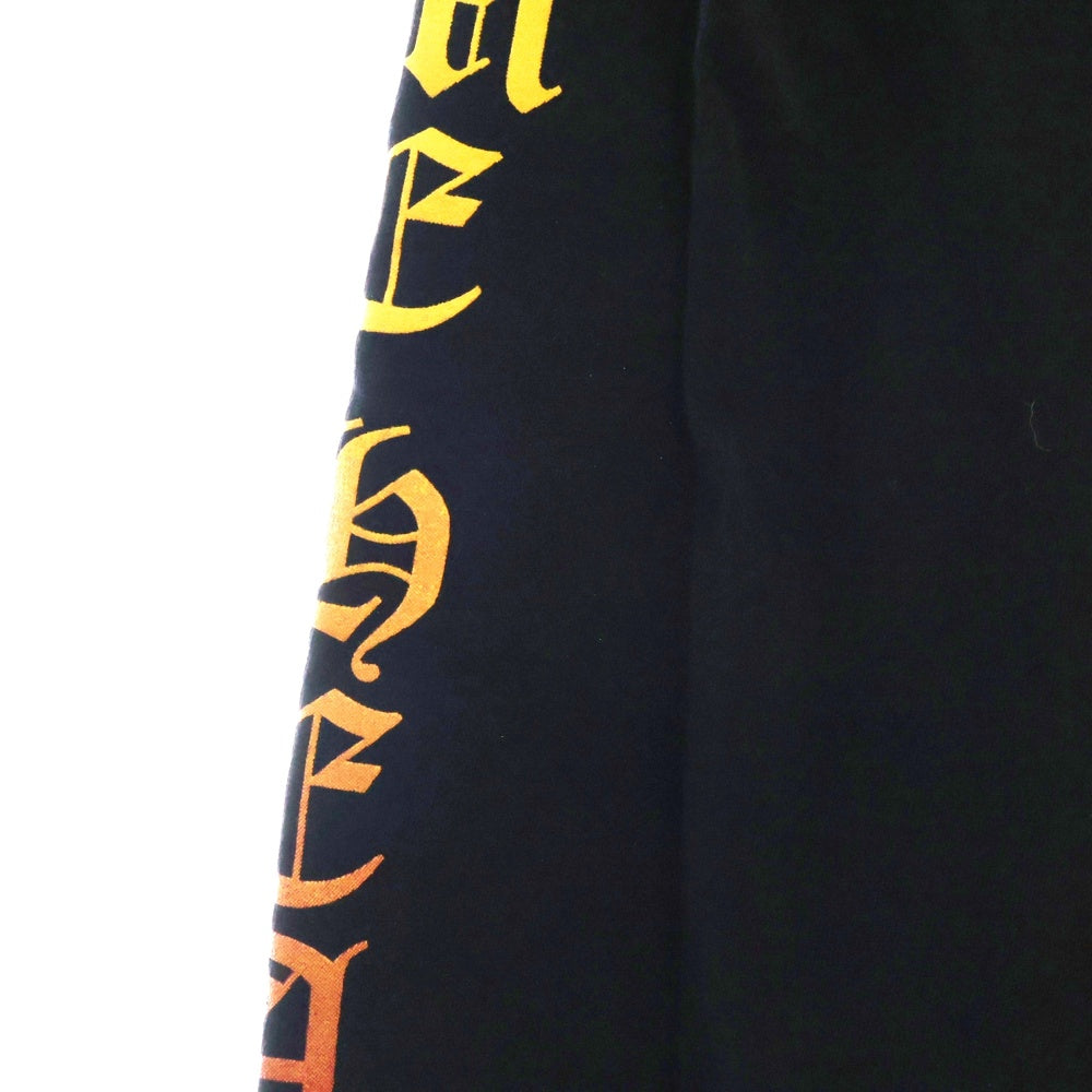 CHROME HEARTS(クロムハーツ) Arm Gradation Logo L/S Tee アームグラデーションロゴ 長袖Tシャツ ブラック