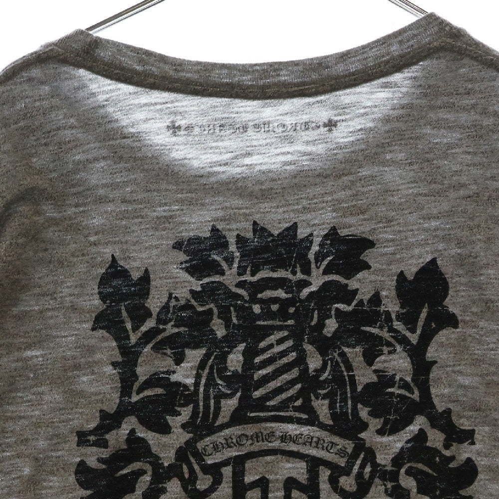 CHROME HEARTS(クロムハーツ) Back Dagger S/S Tee ダガーバックプリント 半袖Tシャツ グレー