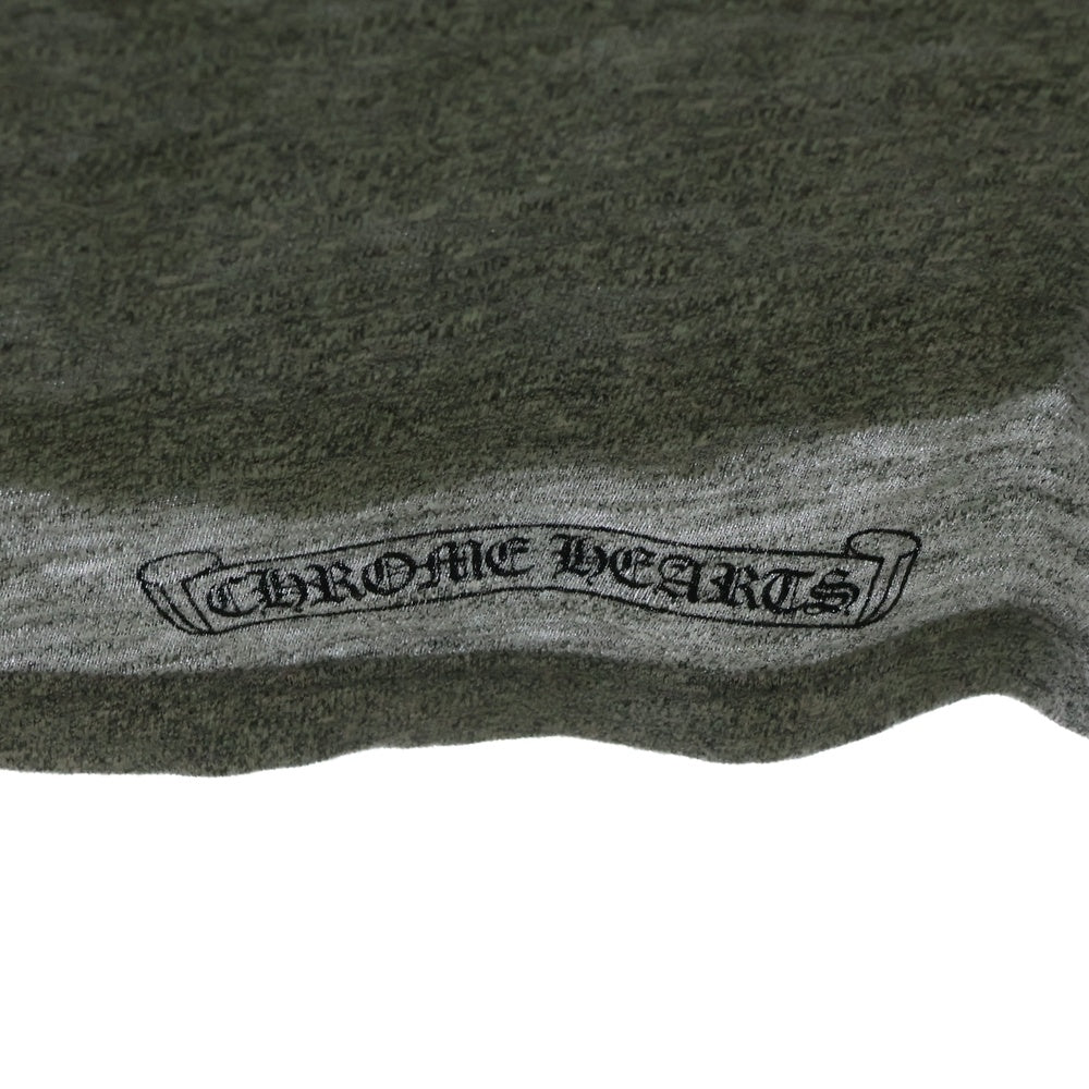 CHROME HEARTS(クロムハーツ) Back Dagger S/S Tee ダガーバックプリント 半袖Tシャツ グレー